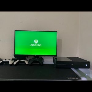 Black Xbox one touch 1 terabyte